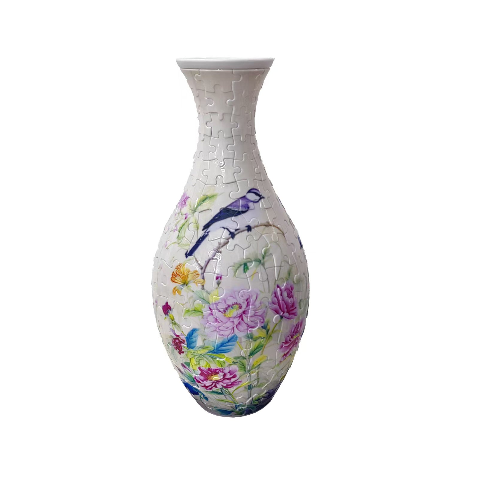 3D Puzzle Long Neck Vase