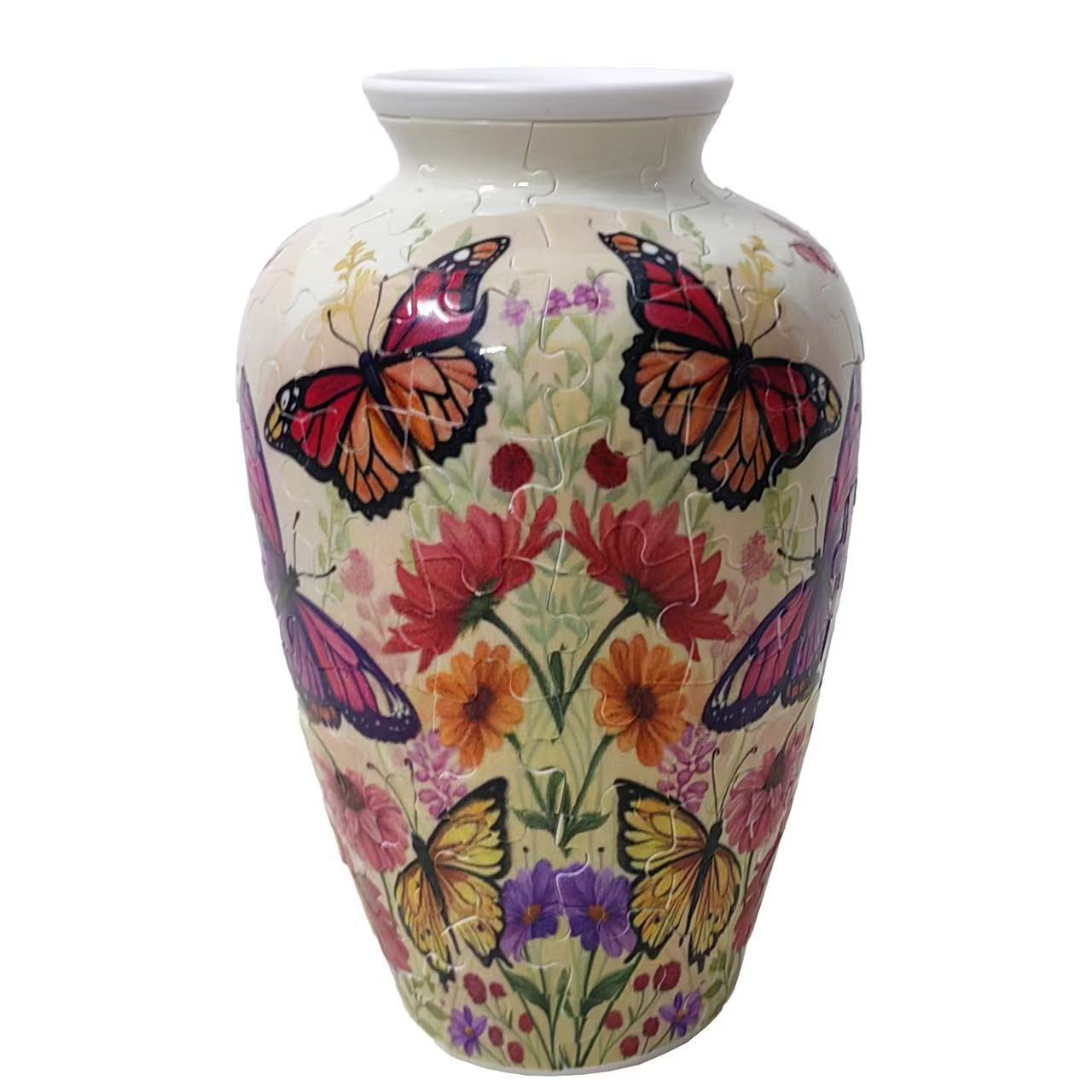 3D Puzzle Urn Vase