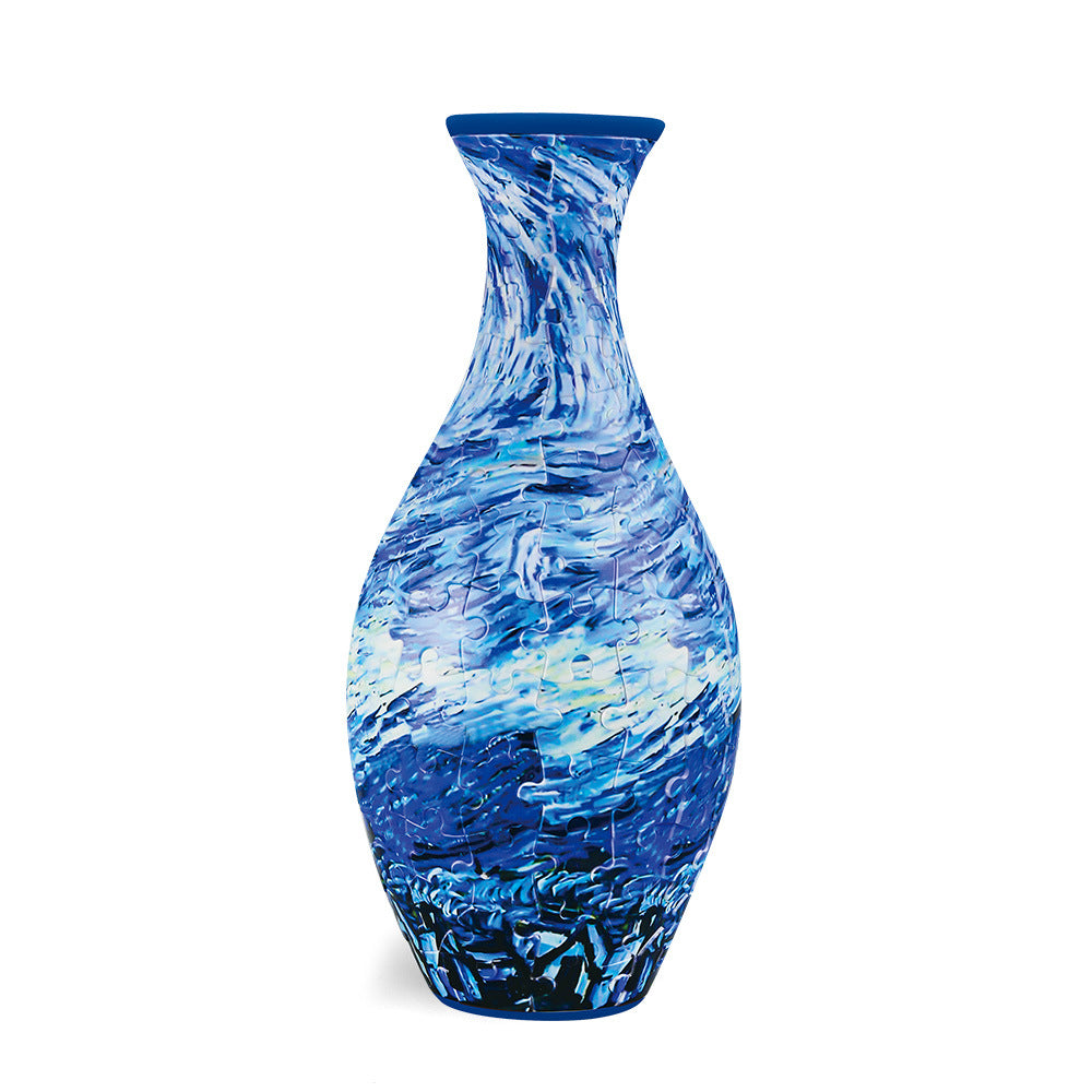 3D Puzzle Long Neck Vase