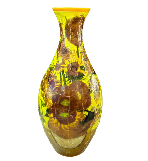 3D Puzzle Long Neck Vase